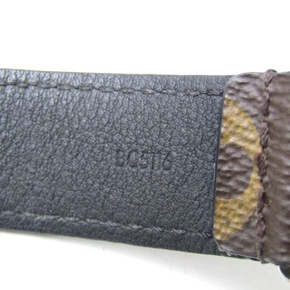 Louis Vuitton Hockenheim Bracelet M6141 Metal,Monogram Bangle Brown,Silver - Picture 11 of 12